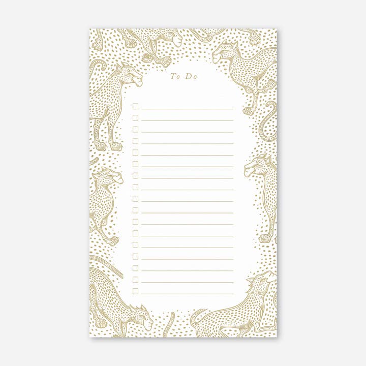 Bloc-notes Golden Cheetahs pour la vente par Papergem