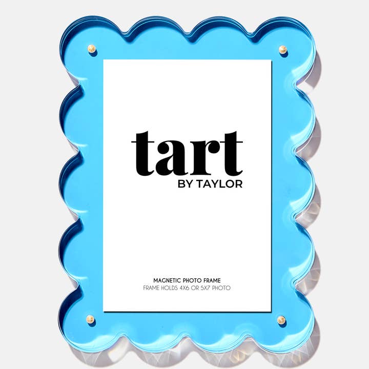 Tart By Taylor - Wholesale Picture Frame - Neon Blue Acrylic Picture Frame0