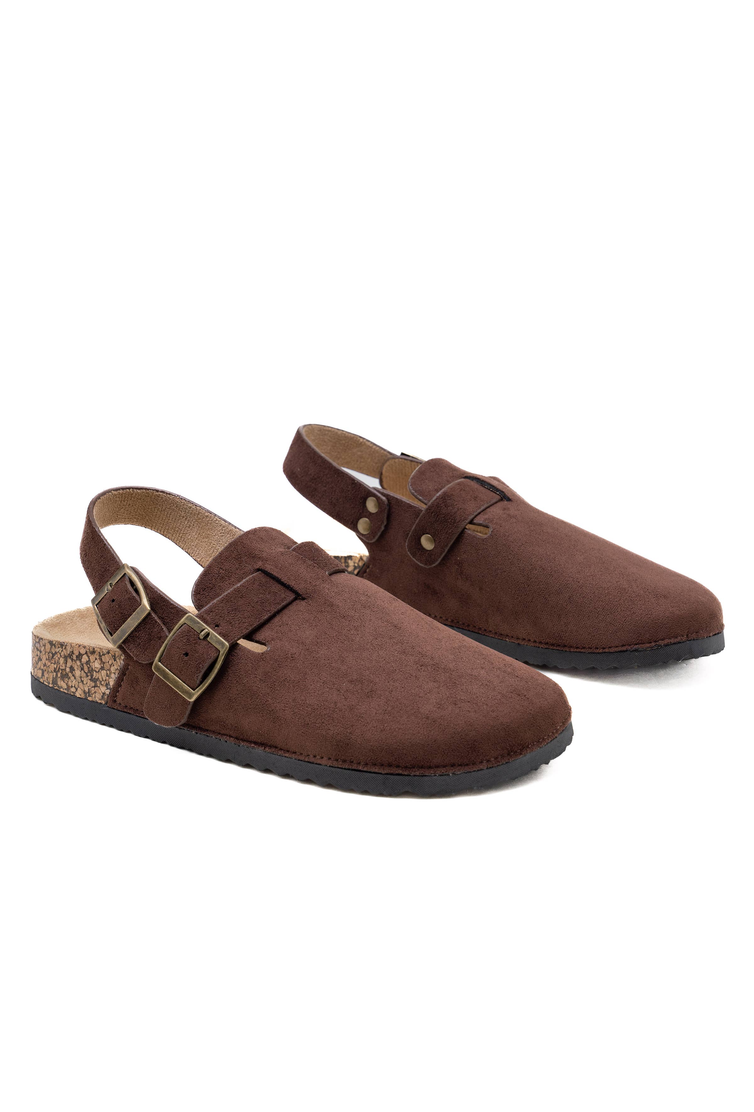 C'M PARIS - Wholesale Sandals - Women's - Back Strap Clog Sandal with Double Buckle 21575