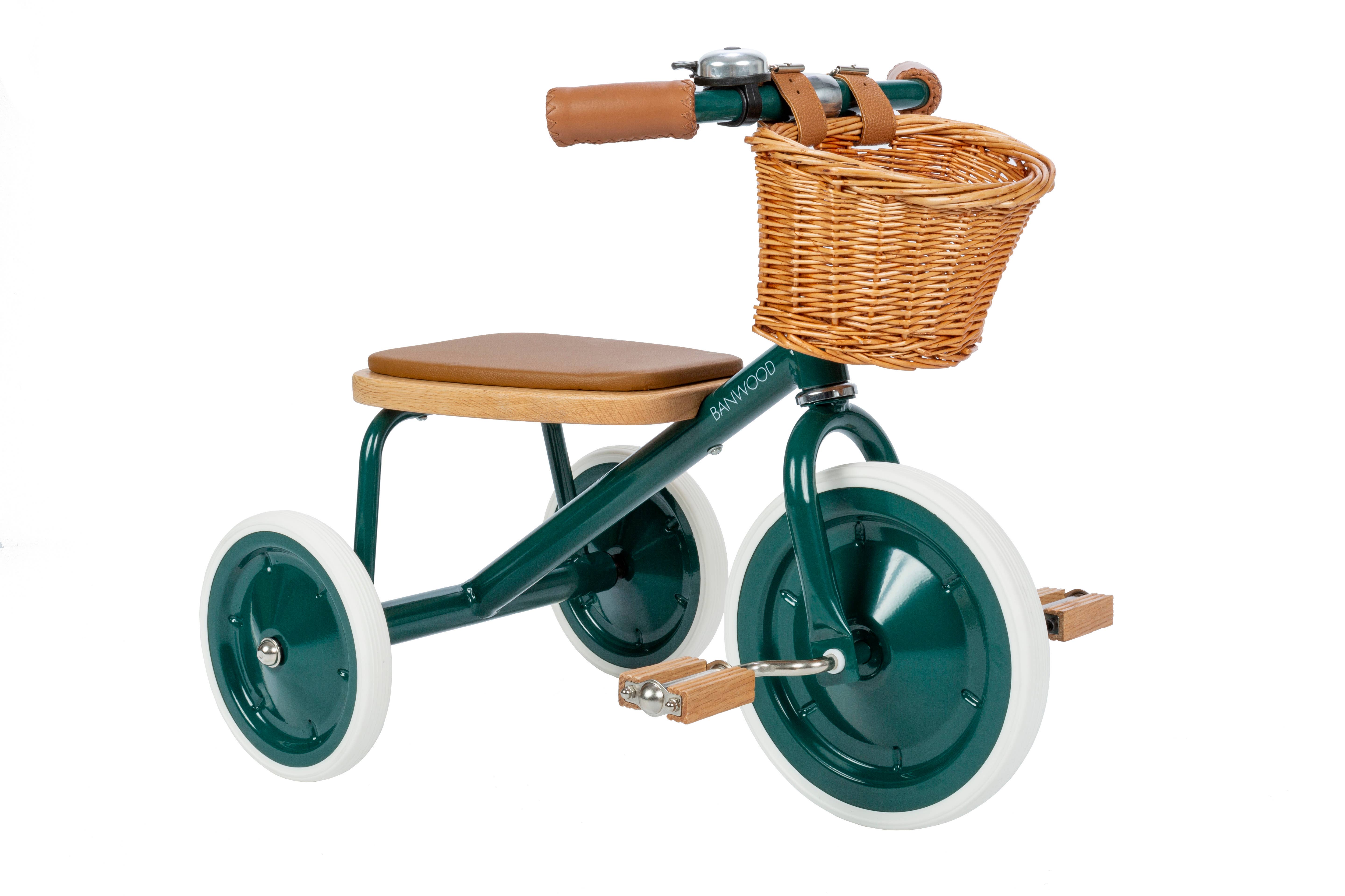Banwood SL Europe - Wholesale Bike/Scooter - Kids - BANWOOD TRIKE VINTAGE - GREEN2