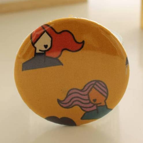 Sabrina Trefle - Wholesale Compact Mirror - Bella pocket mirror — hair in the wind0