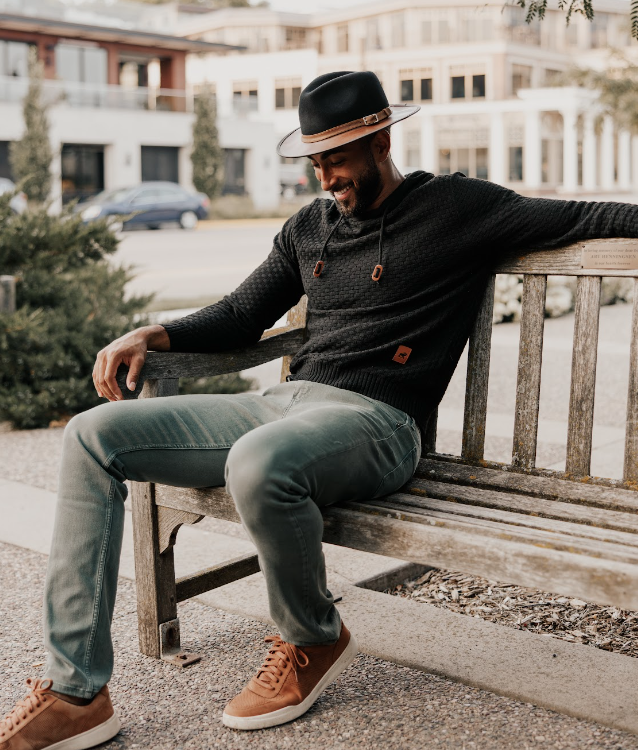 American Hat Makers - Wholesale Fedora - Unisex - Wool Felt Leather Outdoor Fedora Style - Summit6