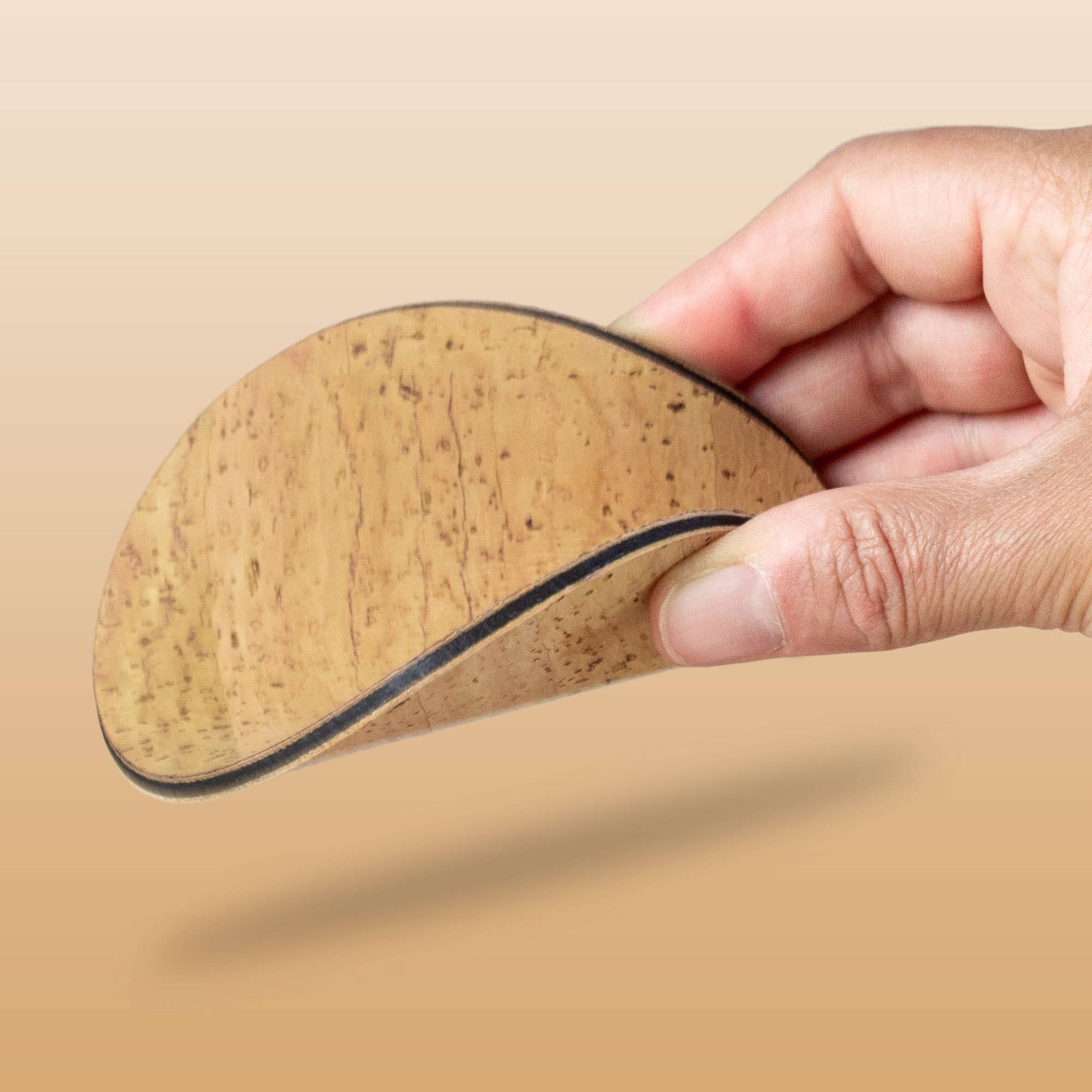 Corkor - Wholesale Coasters - Round Coasters - Set of 4 units Cork8