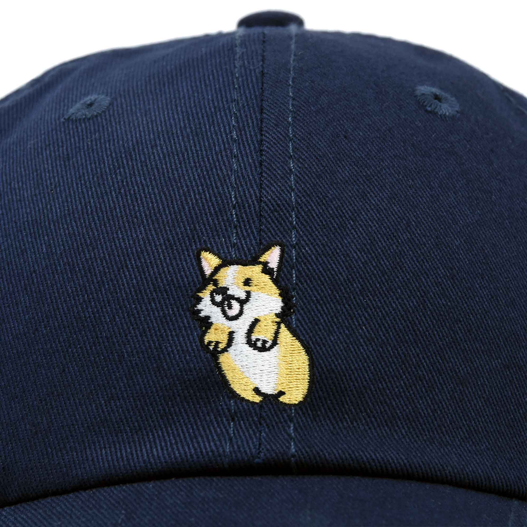 Dalix - Wholesale Baseball Cap - Women's - DALIX Cute Leaping Corgi Hat Womens Embroidered Baseball Cap21
