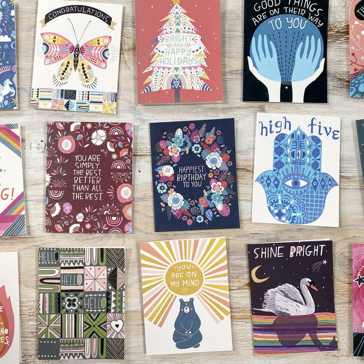 Jessica Swift - Wholesale Everyday Greeting Card - Hello Hello Hello Card1