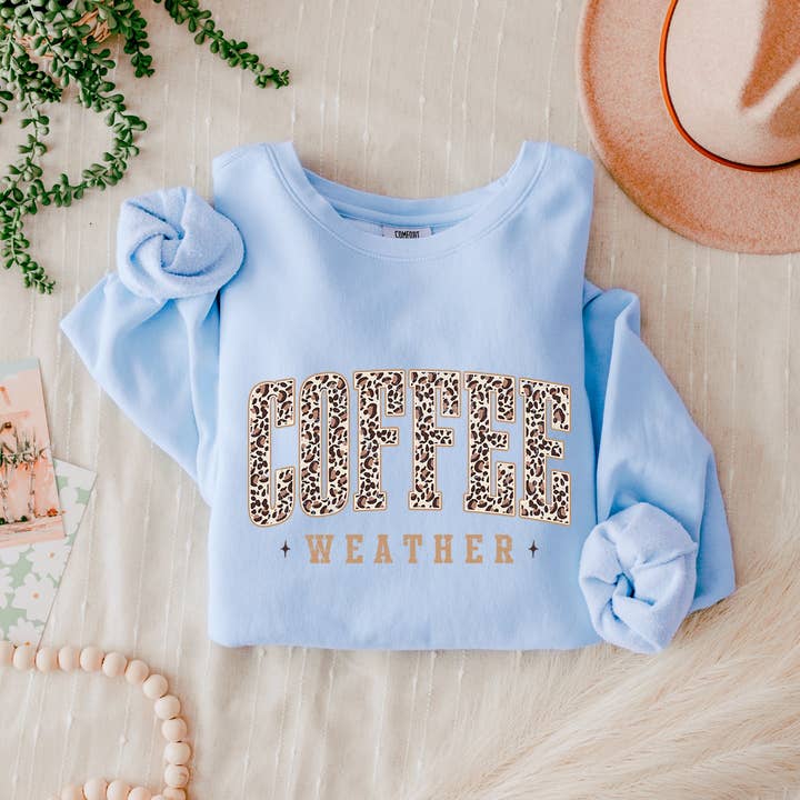 Verita Culture - Wholesale Graphic Sweatshirt - Women's - Coffee Season Fall Autumn Comfort Colors Sweatshirt2