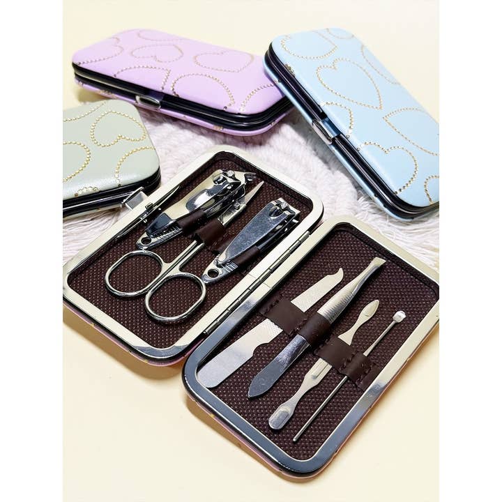 Kit per la cura delle mani e dei piedi Heart Personal. per la vendita all'ingrosso da parte di Funteze