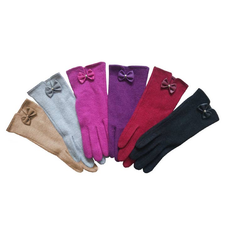 Eastern Counties Leather – wholesale Gloves – Women's – Geri Wool-blend Gloves