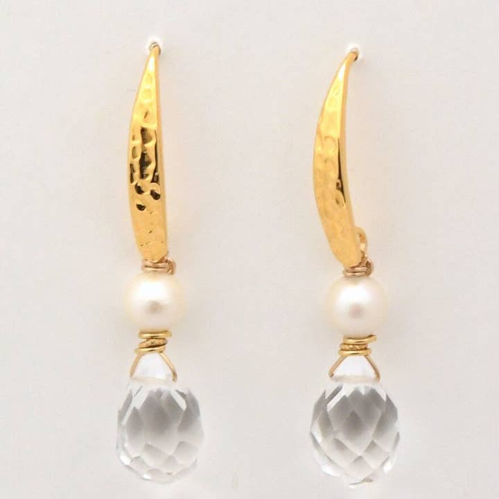 Crescent Crystal for wholesale by Debra Fabian JEWELRY DESIGN