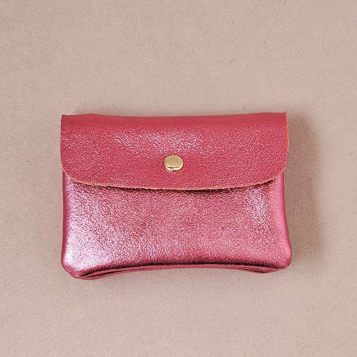 Royal marais - Wholesale Coin Purse - Women's - metallic leather Kangoo wallet9