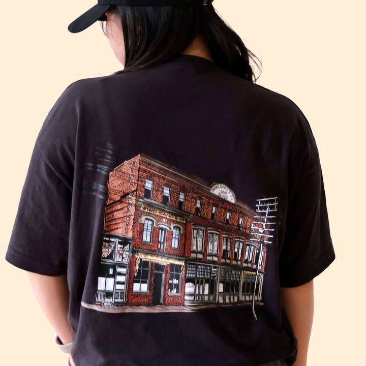 Wing Sang Building T-Shirt for wholesale by Chinese Canadian Museum