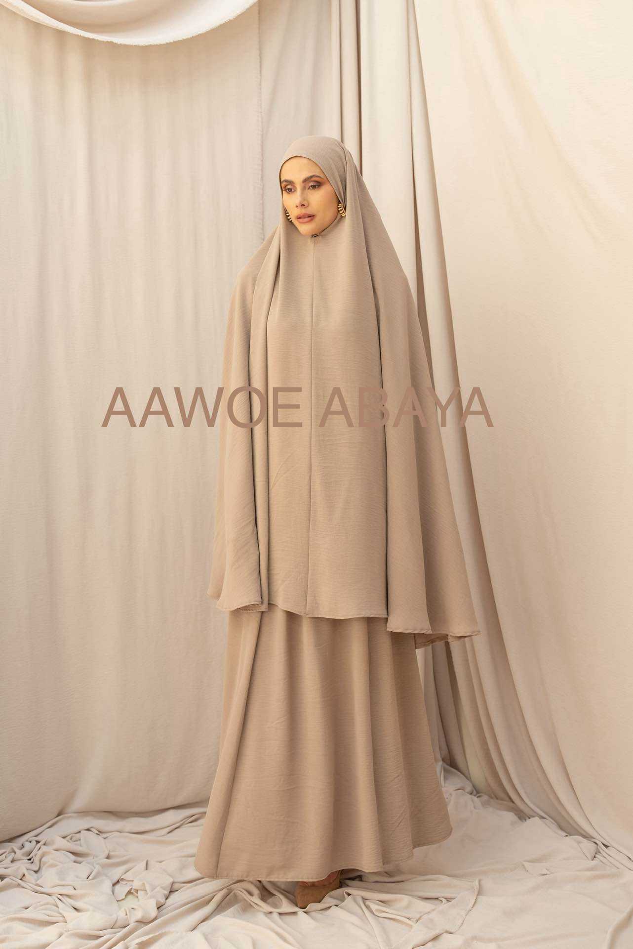Aawoe Abaya - Wholesale Tops Set - Women's - Jilbab Janne Ready-to-Wear Elegant - 2801-SET33