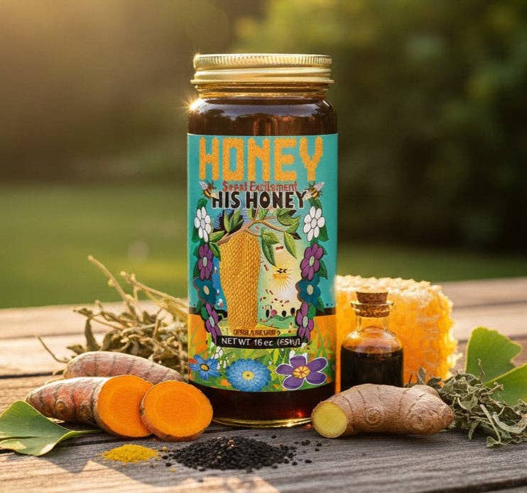 Life Gardening Tools - Wholesale Honey - Honey Wellness Fusion - Organic Shilajit, Tongkat Ali Honey Plus, Manuka Honey blend – 16oz1