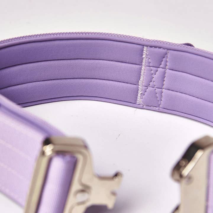 Spark Paws - Wholesale Pet Collar - Dog - Tactical Dog Collar - Lilac (2"/5cm)7