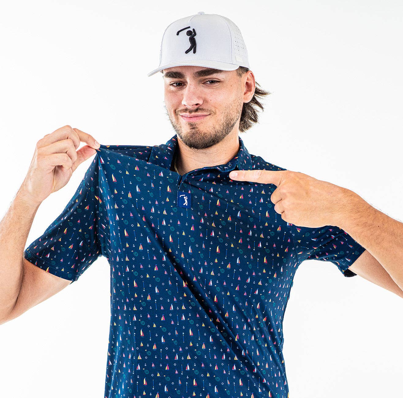 Bogey Bros Golf Co - Vente Polo – homme - Bateaux et Tuyau - Polo1