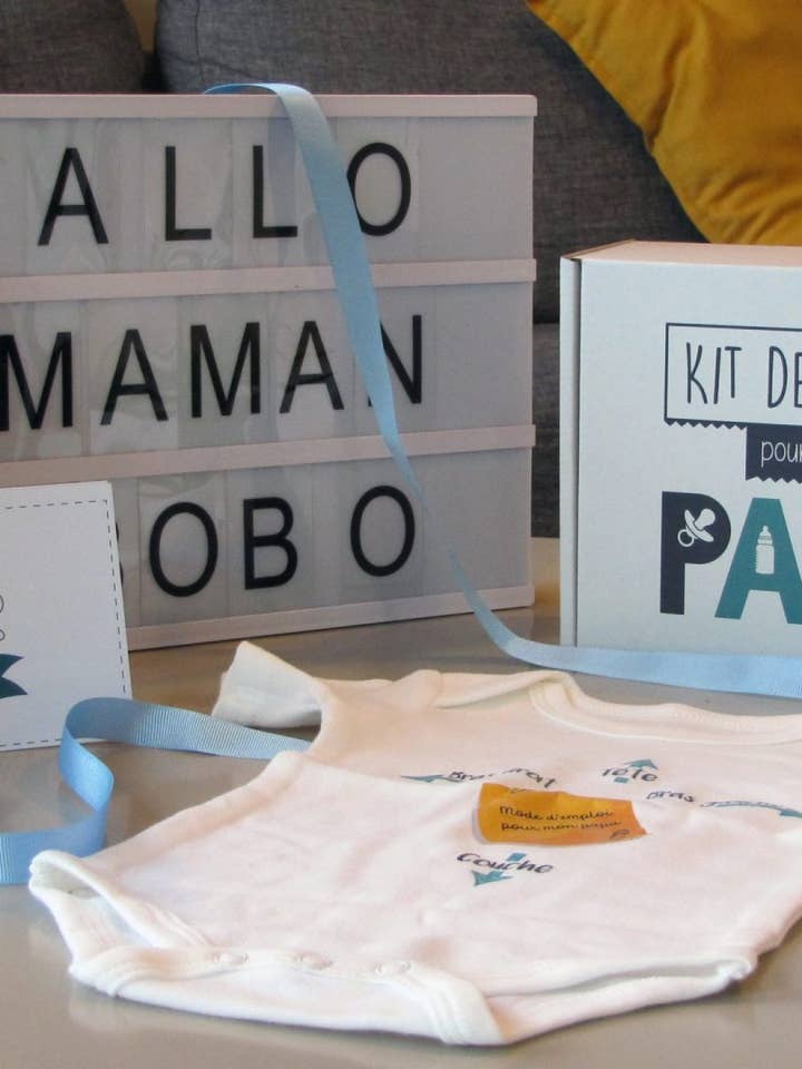 coffret cadeau naissance papa for wholesale by Allo-maman-bobo.fr