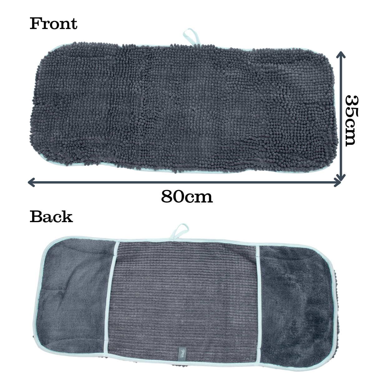 Henry Wag - Wholesale Pet Towel - Dog - Henry Wag Noodle Glove Dog Drying Towel 80 X 35CM5