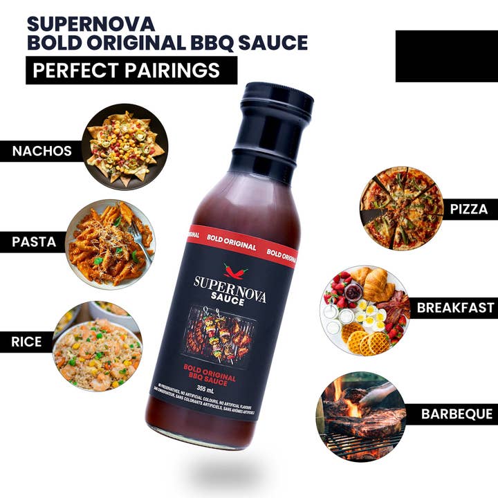 Supernova Sauces – wholesale BBQ sauce – Bold Original BBQ Sauce