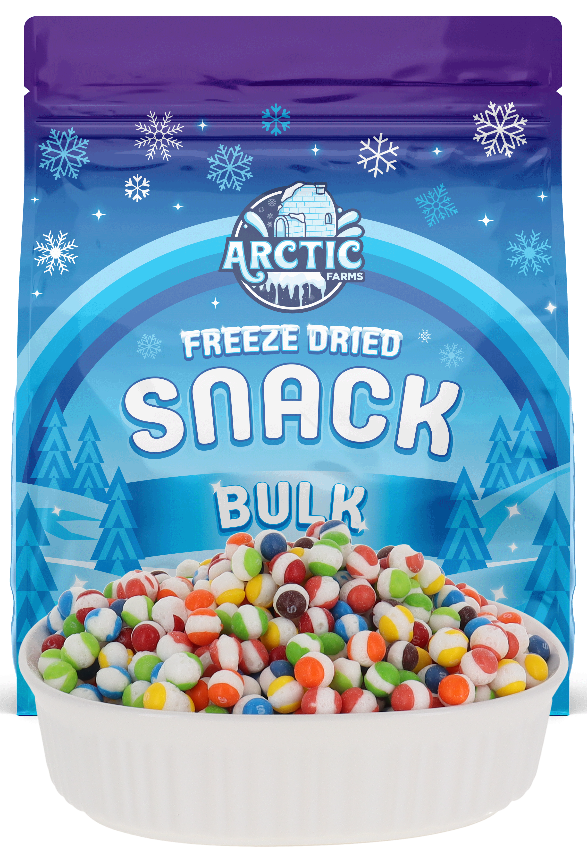 Arctic Farms - Wholesale Hard Candy - 3lb. Frittles Freeze-Dried Hard Halloween Candy in Bulk3