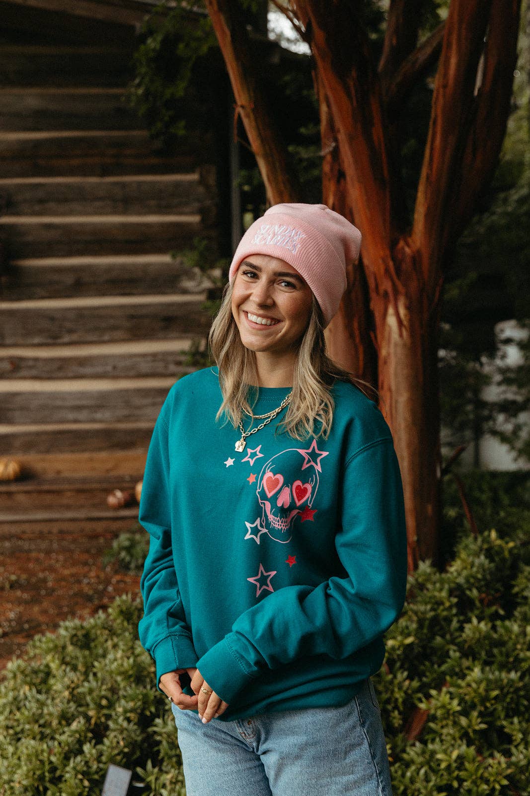 Girl Tribe Co - Wholesale Graphic Sweatshirt - Women's - Stay Spooky Sweatshirt3