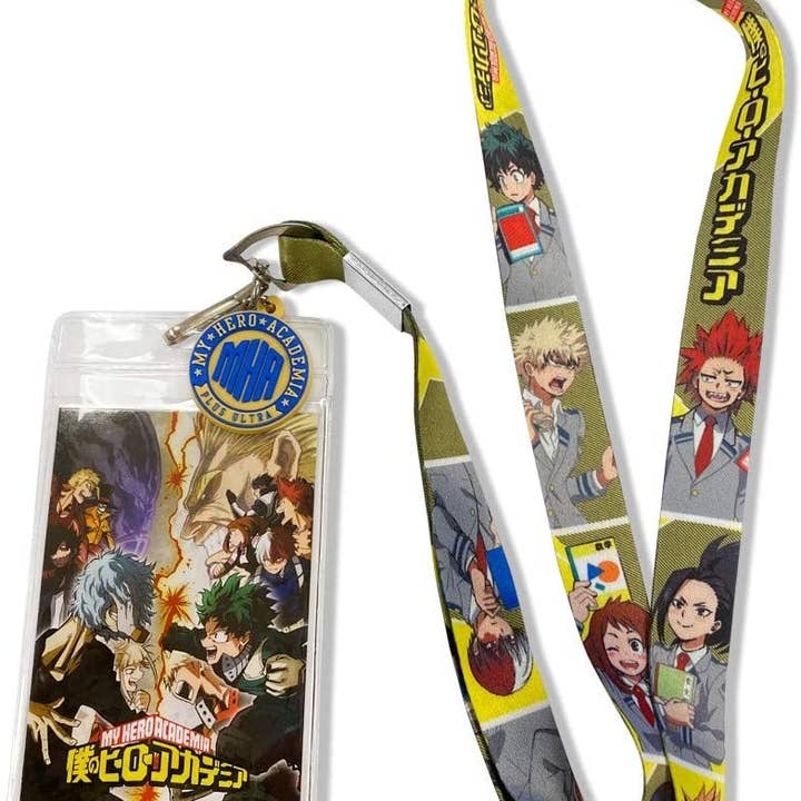 My Hero Academia S3 - Kunstværk Anime Nøglerem Halsrem Id Holder for engroshandel hos Fundom
