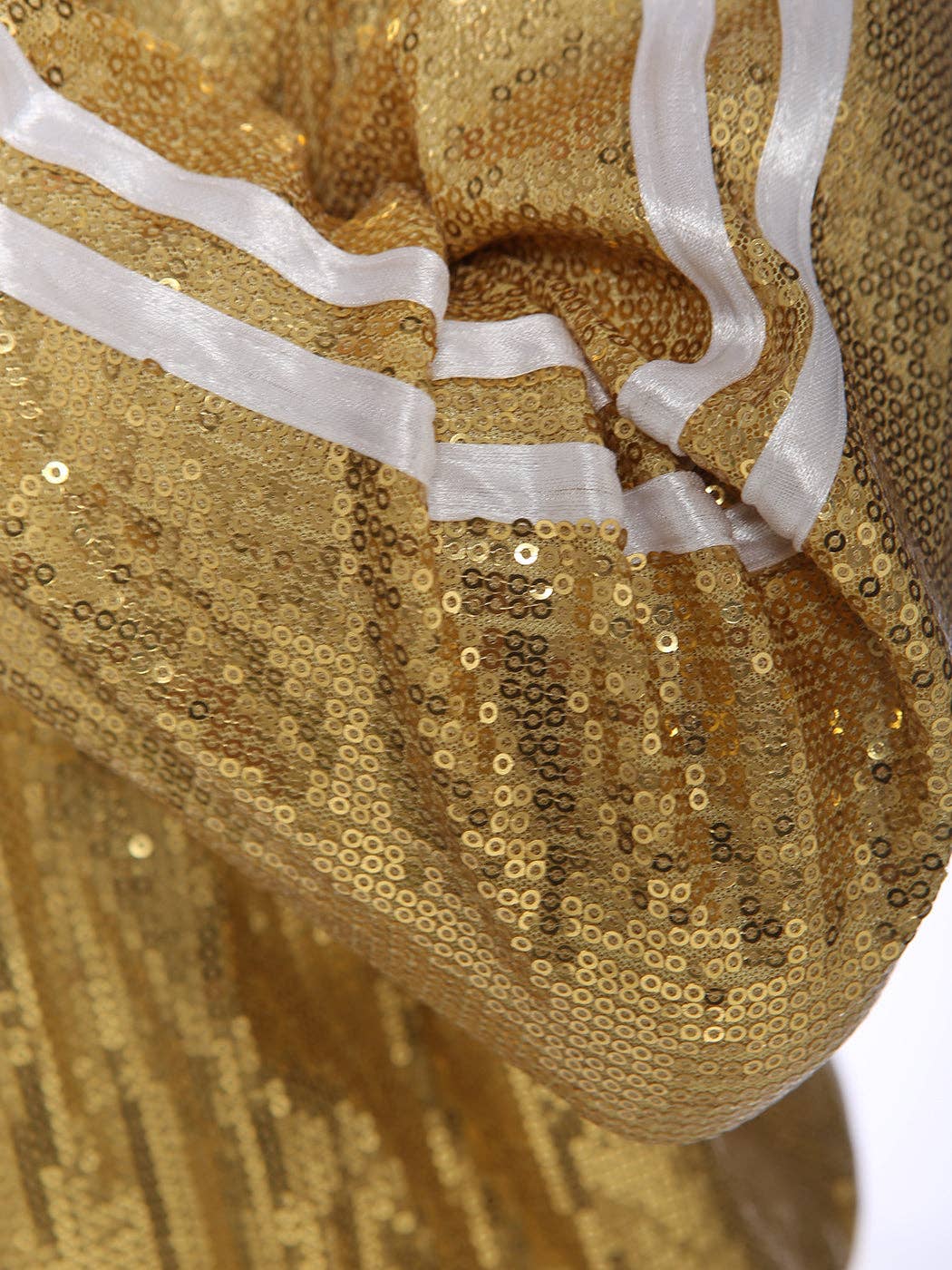 Anna Kaci Wholesale - Wholesale Varsity/Baseball Jacket - Women's - Striped Metallic Sequin Varsity Jacket17