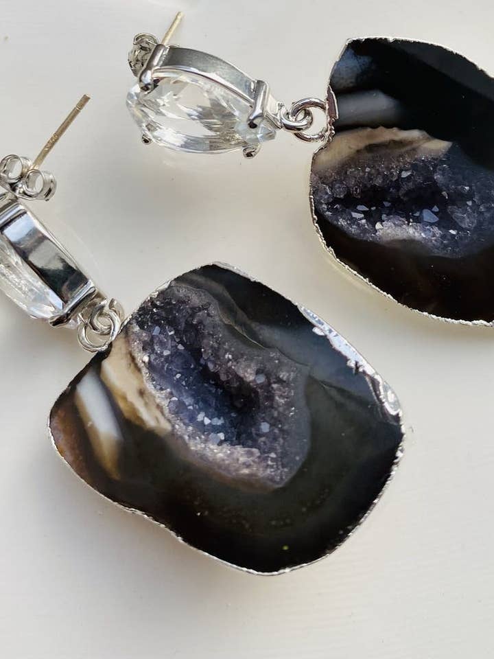 earring “full moon” for wholesale by Nathalie Pill Creation