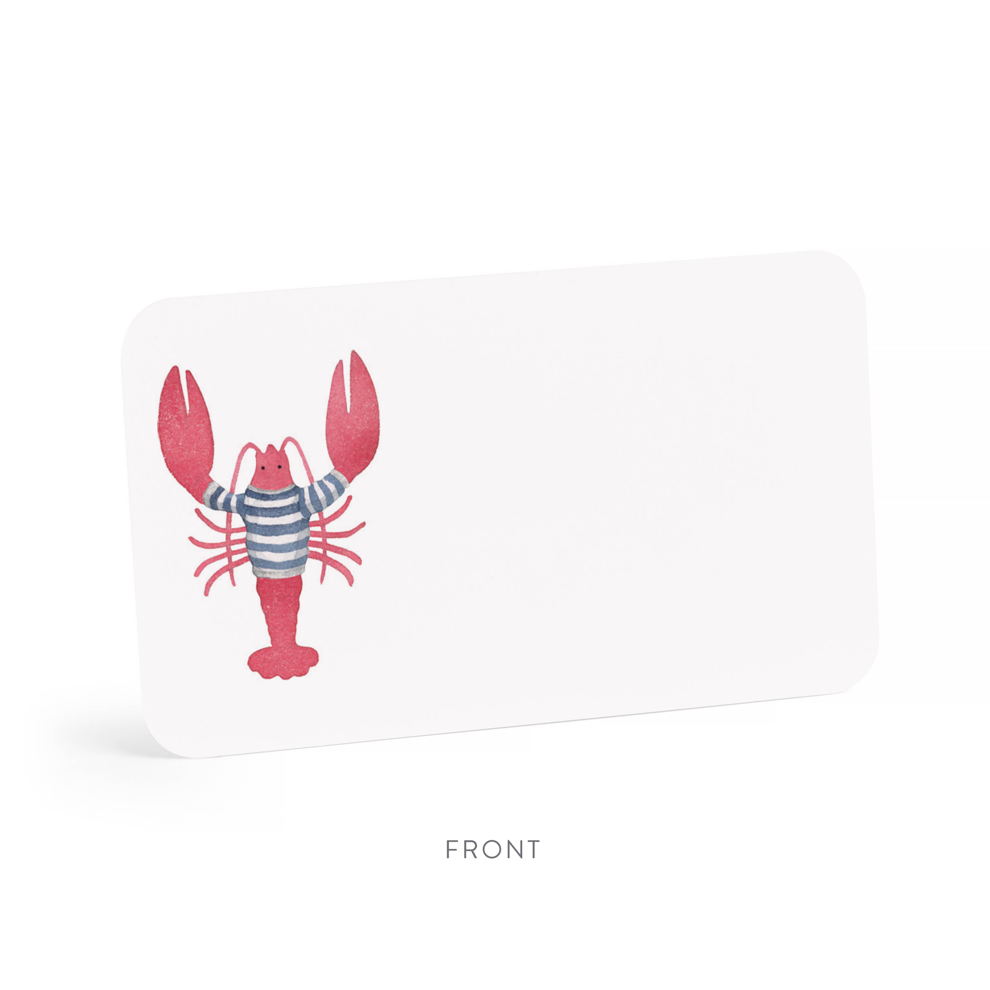 E. Frances Paper - Wholesale Stationery/Notecard Set - Lobster Little Notes® NEW 55 Count2