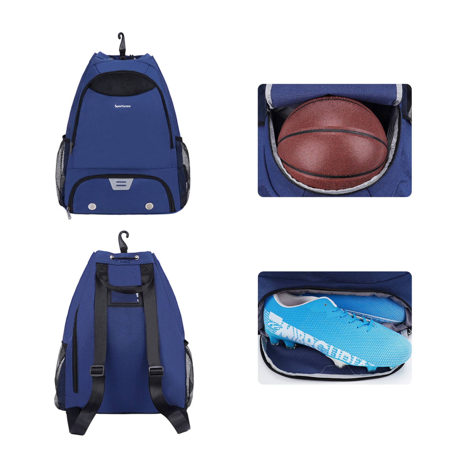 wandf - Wholesale Backpack - Unisex - Drawstring Backpack Soccer Basketball Backpack Gym Bag83