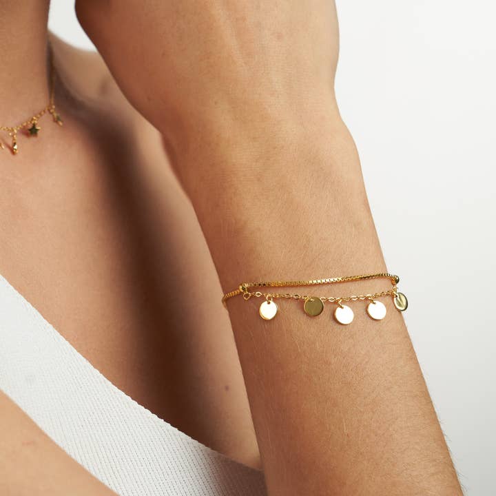 Diat - Wholesale Charm/Dangle Bracelet - Coin Bracelet3