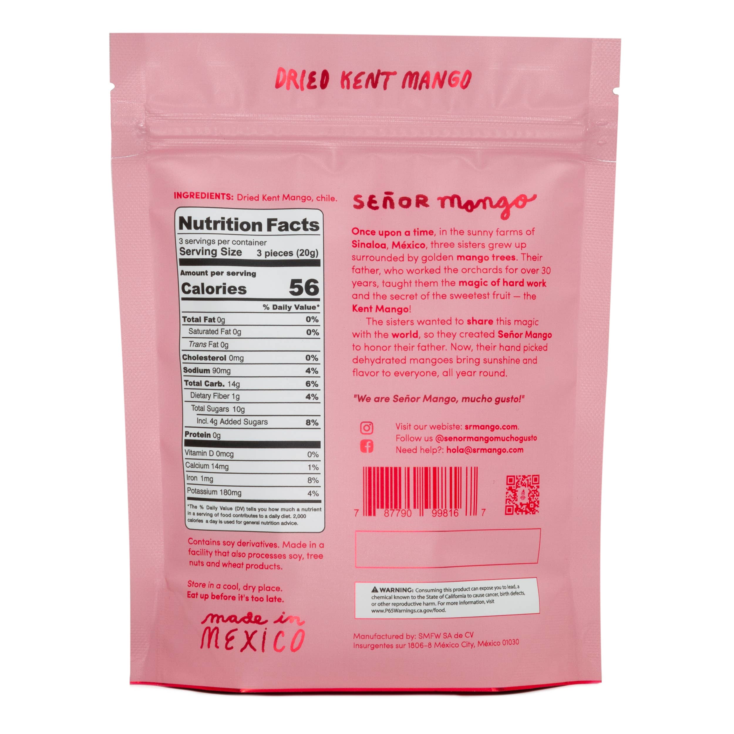 Señor Mango - Wholesale Dried/Dehydrated Fruit - MR. SPICY MANGO2