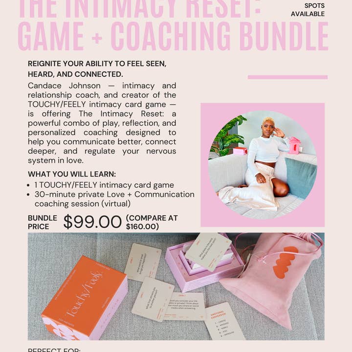 Reinício da Intimidade: Pacote de Jogo + Coaching (Vagas Limitadas) por atacado de GOOSHY CANDY