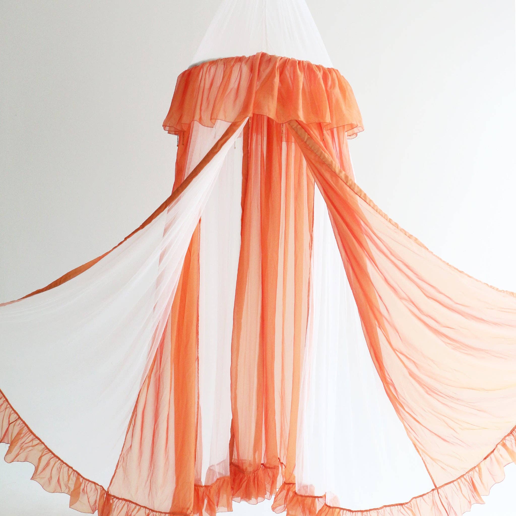 IN CREATION INC - Wholesale Bed Canopy - Kids & Baby - Orange Mosquito Net1