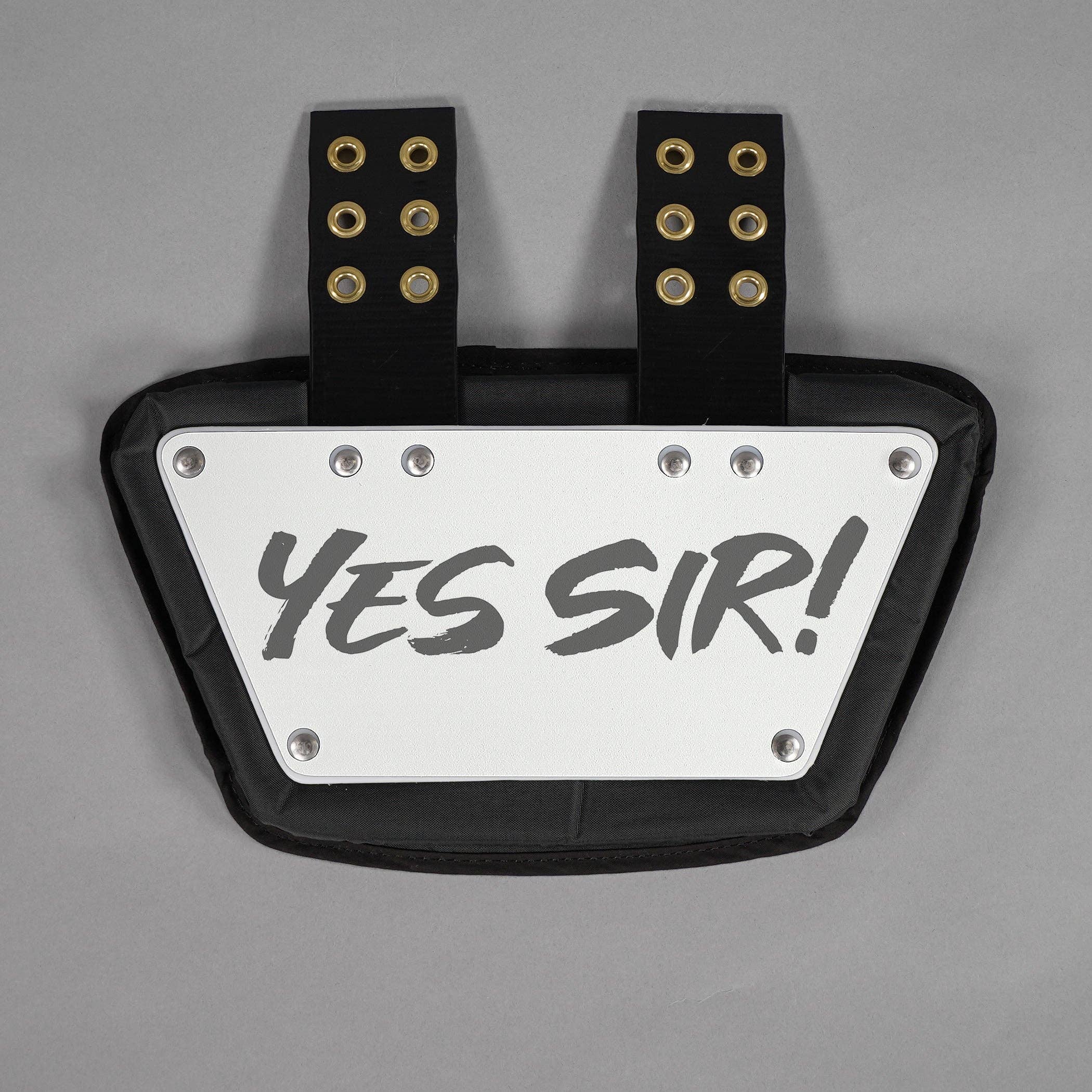 Weiß/Grau Ja Sir! Aufkleber für Rückplatte für den Großhandel auf Faire6