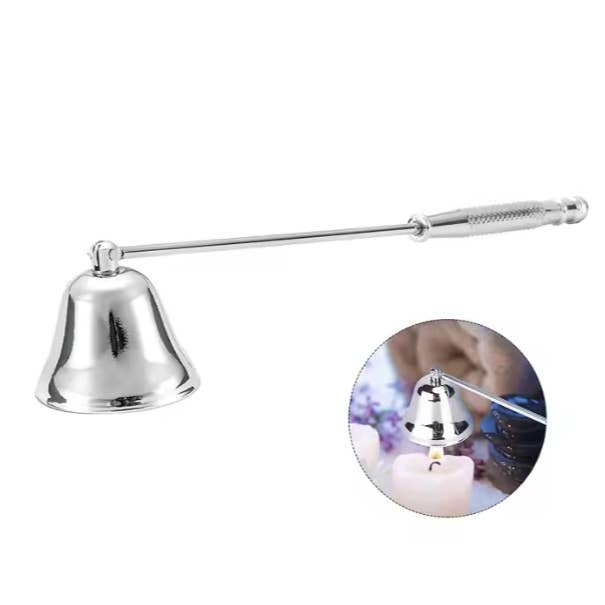 Sostraw & SmartThings – wholesale Candle snuffer – Candle Extinguisher - Bell Shape - Silver, Gold or Black3