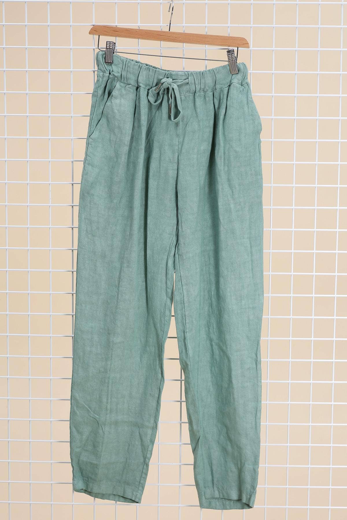 la maison des fibres naturelles – Engroshandel Bukser - Dame – bukser 668121 100% Hør fremstillet i Italien48