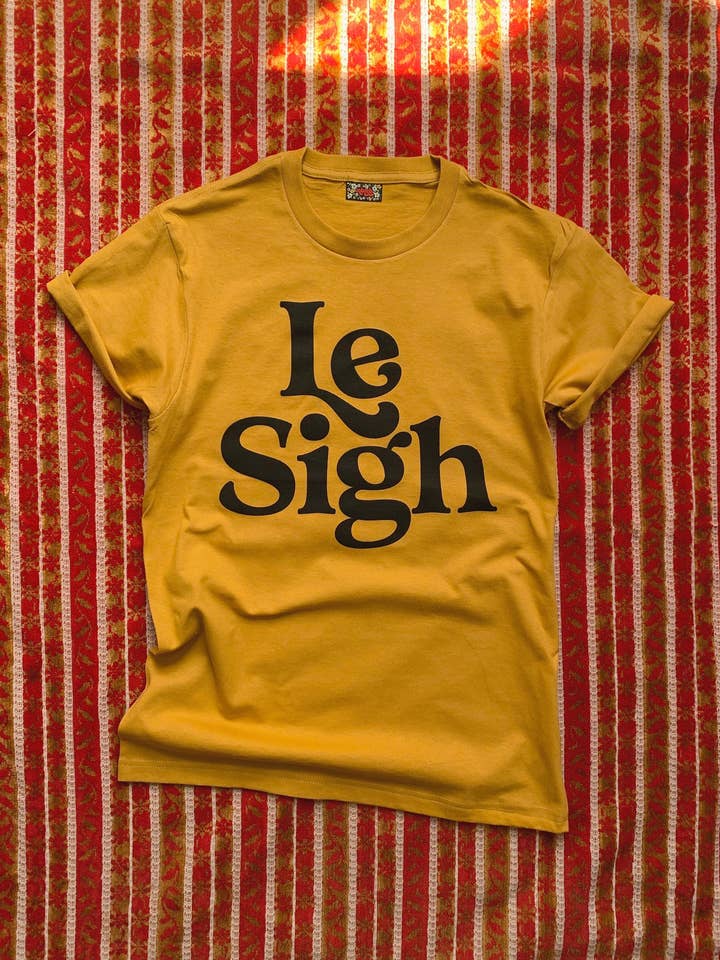 MBMB - Wholesale Screen Printed T-Shirt - Women's - Le Sigh Tee - Unisex