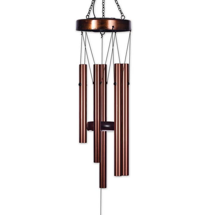 Sunset Vista Designs - Wholesale Wind Chime - 38" Cardinal Spring Garden Solar Wind Chime -