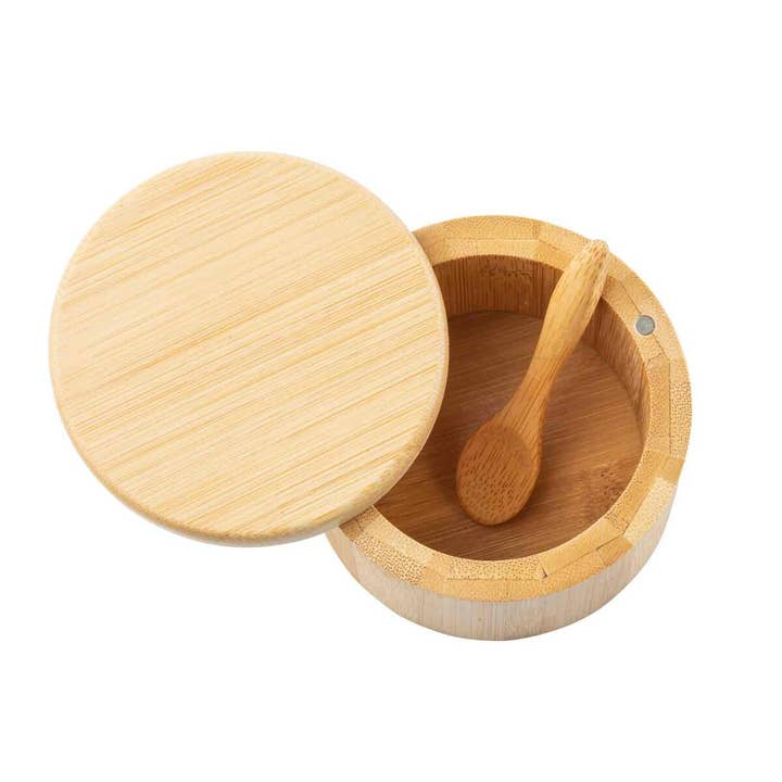 TableCraft Products Company - Wholesale Salt Mill - Salt Box with Spoon1