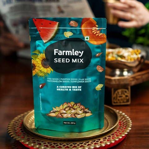 India shopping - Wholesale Seeds/Kernels - Farmley Protein Rich Mix Seeds - Chia, Pumpkin, Flax & More - 200 gms7
