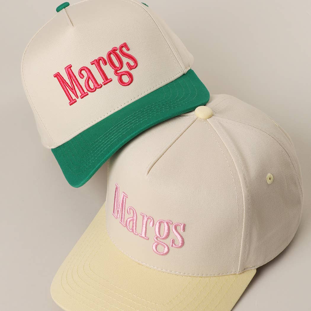 Fashion City - Vente Casquette de camionneur – unisexe - Casquette Trucker Bicolore en Toile Brodée Margs1