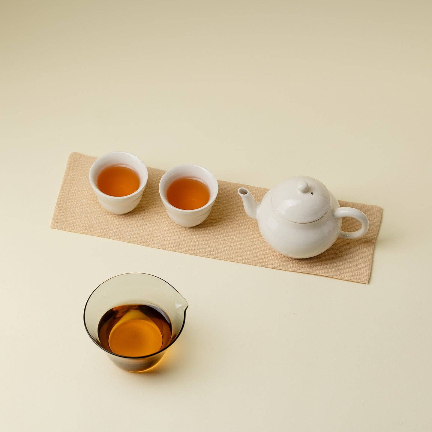 Gohobi （We cover U.S. import duties） – wholesale Tea set – Gohobi Rustic Ash Glaze Travel Tea Set3