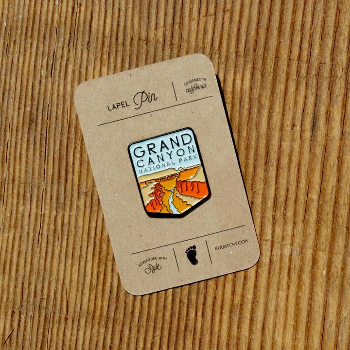 Squatchy - Wholesale Lapel Pin/Button - Enamel Pin, Grand Canyon National Park | Lapel Pin