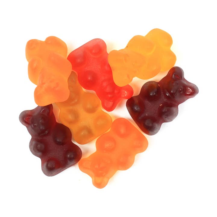 Oursons en gélatine avec 20% de vrai jus de fruit, bonbons en vrac (3,18 kg) pour la vente par Tootsi Impex