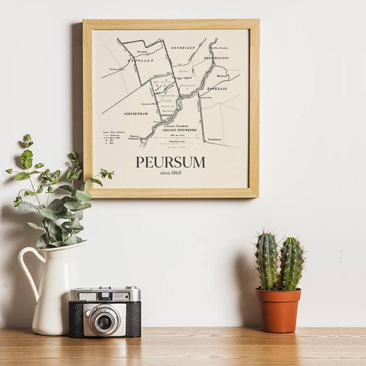 Vintage style peursum for wholesale by Vintage Stadskaart