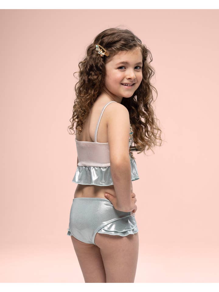 Lottie Holiday – Fato de banho de duas peças – Criança por atacado – Fato de Banho Místico para Meninas1