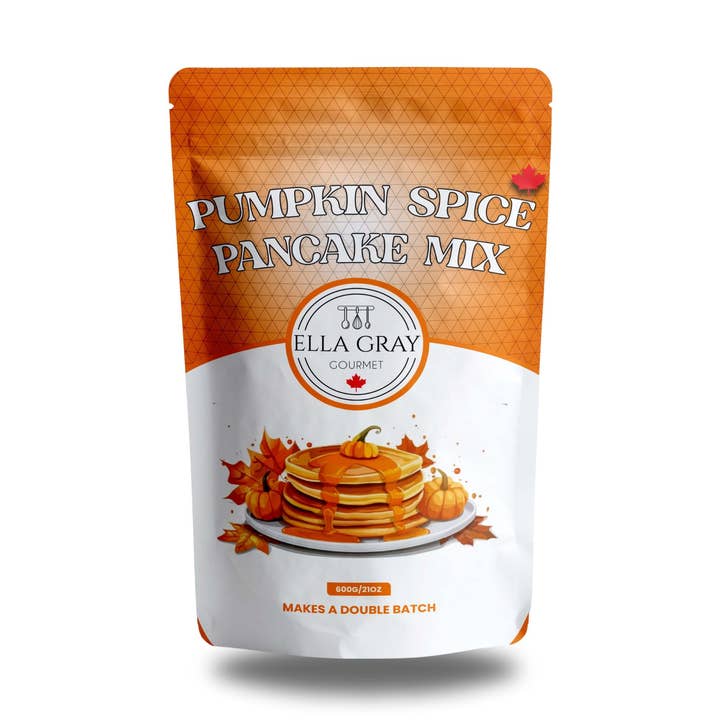 Pumpkin Pancake Mix for wholesale by Ella Gray Gourmet