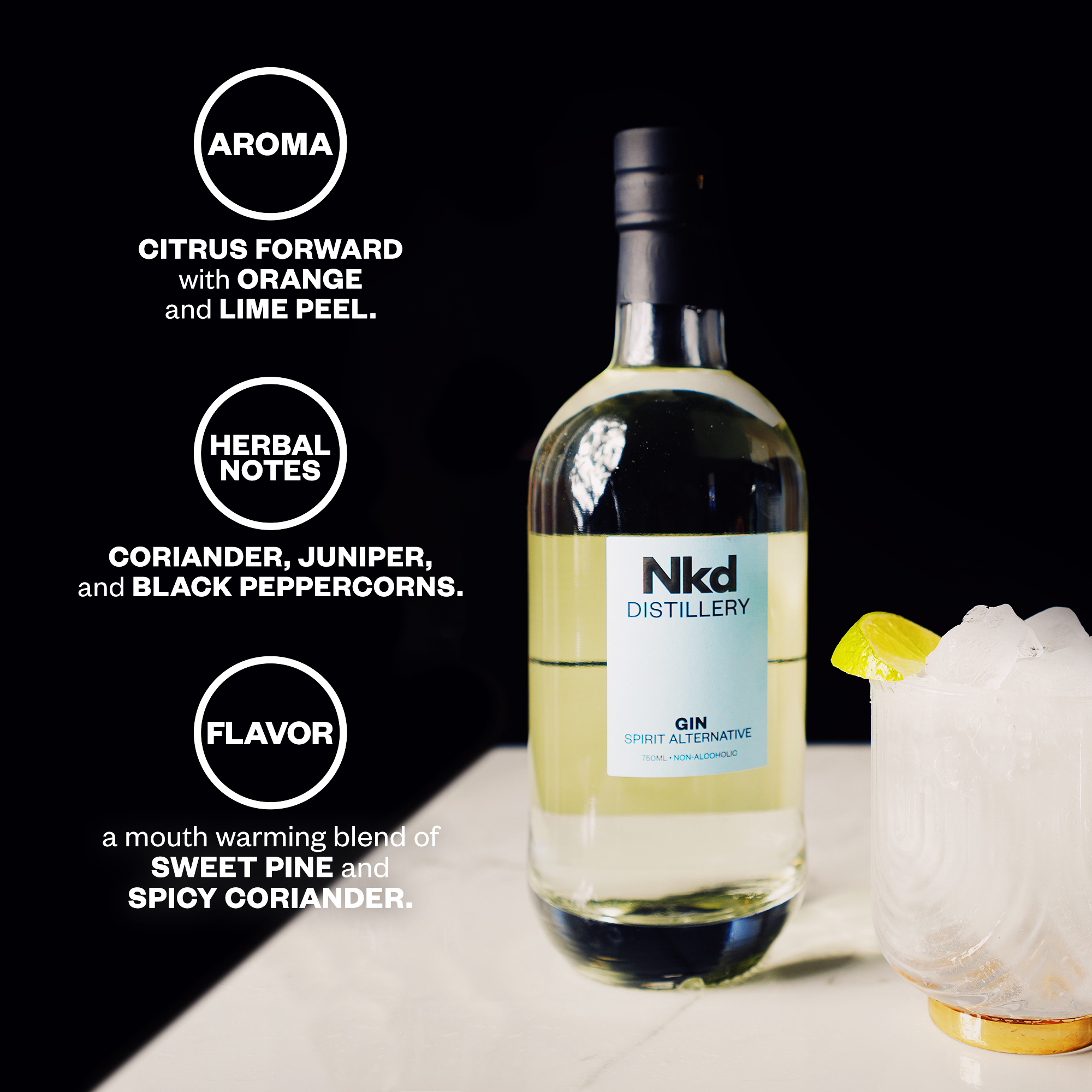 Nkd Distillery – Bebidas espirituosas/vinho/cerveja não alcoólicas por atacado – Alternativa a gin sem álcool5