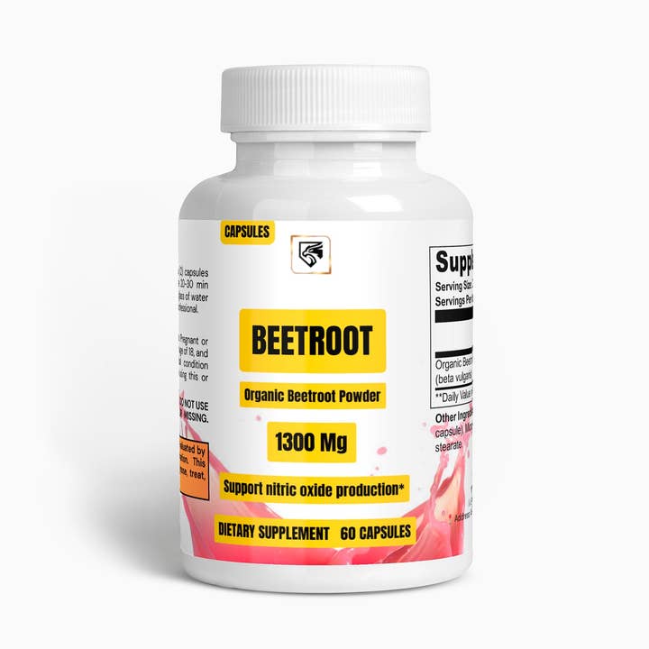 Biologisch bietensupplement — 60 veganistische capsules voor wholesale door theLifeSupps.com
