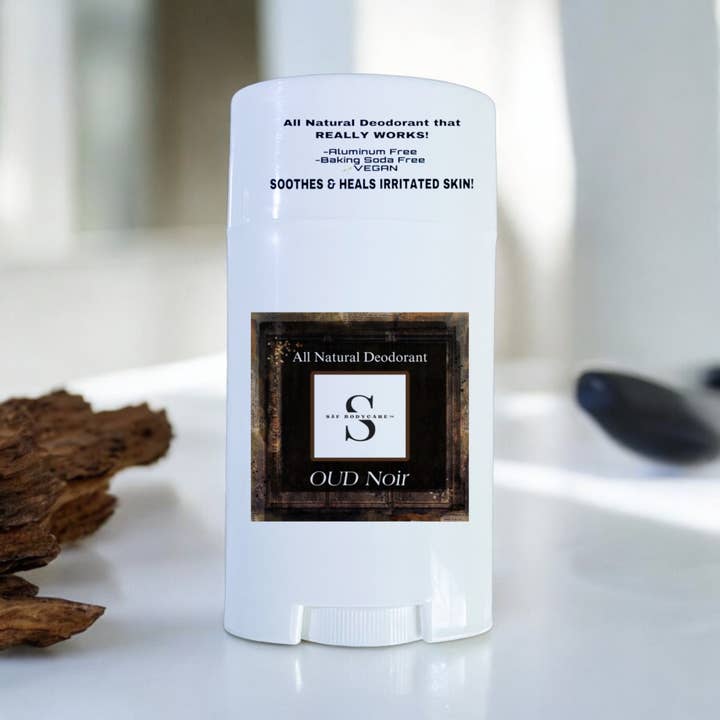 SÄ€F Body Care - Wholesale Deodorant - Unisex - Oud Noir Natural Deodorant, Aluminum Free, Vegan 5